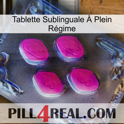 Tablette Sublinguale À Plein Régime 02